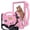 Pink, variant on Dteck Case for T-Mobile REVVL Tab 2 Tablet 10.1 inch 2025, Kids Friendly EVA Tablet Cover with Strap Stand Handle,Pink