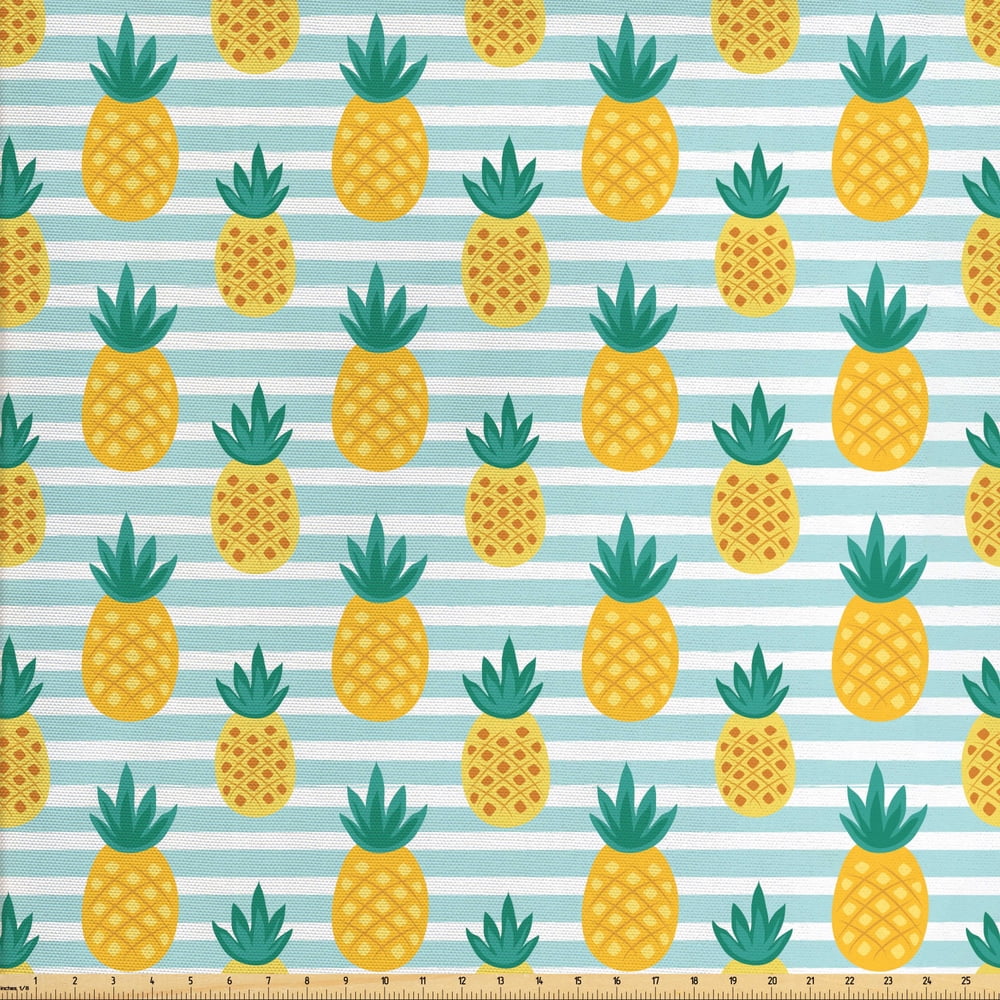 pineapple fabric by the yard