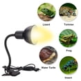 thumbnail image 4 of Lámpara de calor para reptiles, UVA/UVB, para tortugas con interruptor ajustable, rotación de 360° para acuarios de tortugas, lagartos, serpientes y terrarios., 4 of 5