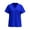 Blue, variant on Sakmal PockeT-Shirts for Women Short Sleeve Nurse's Uniform V-Neck Shirts Black T-Shirts Tops Trendy 2025