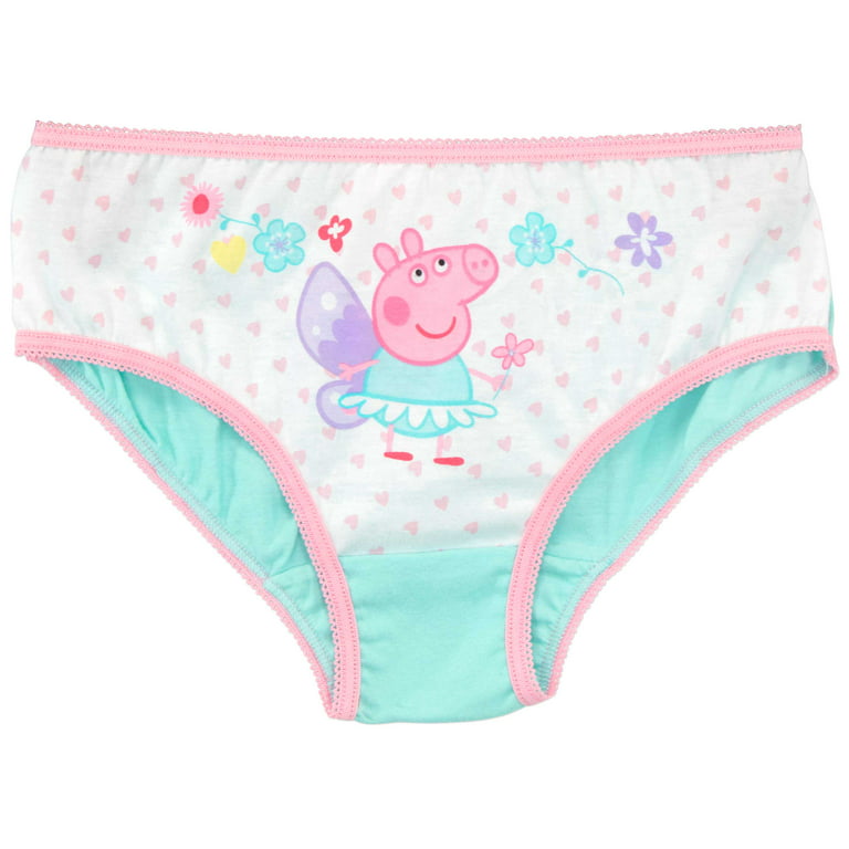 Peppa Pig Girls Underwear 5 Pack Sizes 18M-8 
