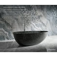 thumbnail image 2 of Anjuna 67" W x 31.4" D Freestanding Forged Carbon Fiber Bathtub, 2 of 6