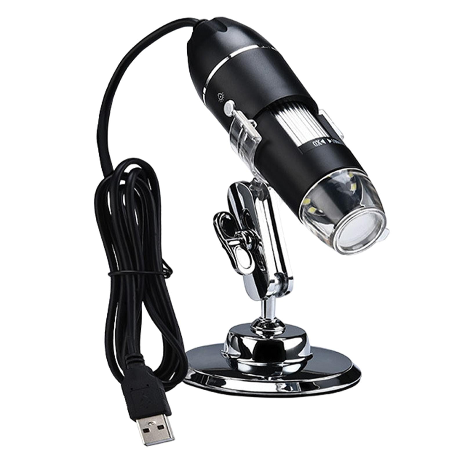 koolsoo USB Digital Inspection Camera 8 LED Fill Lights, Rotatable Portable for Watch Repair, Industrial Testing 1600X