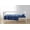 Navy, variant on Clara Clark Kids Quilt Set (3pc) Diamond Weave, Grey