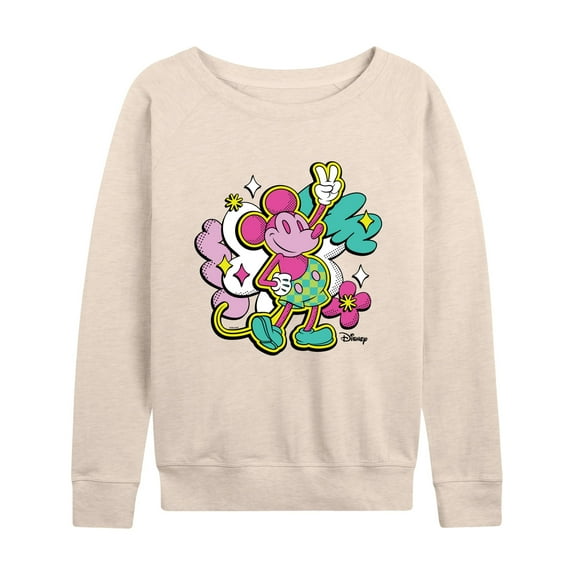 Disney - Mickey Street Pop - Women's Lightweight French Terry Long Sleeve Shirt