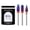 C Set, variant on MelodySusie 3Pcs Carbide Nail Drill Bit Set, 5-in-1 Smooth Top Barrel and Tornado Bits, 3/32'' Shank