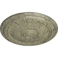 thumbnail image 3 of Ekena Millwork 27"OD x 2 1/2"P Brunswick Ceiling Medallion (Fits Canopies up to 4 1/2"), Hand-Painted Castle Stone Crackle, 3 of 5