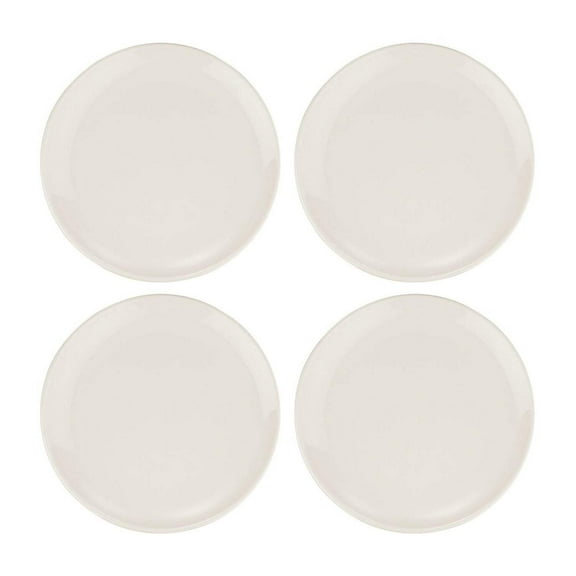 Gourmet dia.7.5" Round Warm White Vitrified Plate (Set of 4)