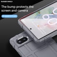 thumbnail image 5 of Slim Fit Phone Case for Google Pixel 6a, Rugged Shield Durable Phone Case with Military Grade Shockproof Protection and Screen Camera Protective Cover for Google Pixel 6a, HD Gray, 5 of 8