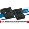 thumbnail image 4 of DTC 10-Pack Spacer Open-Limit for DTC C80 Series 110 Degree Hinges, 86 Degrees Angle Restrictor Adapter, Cabinet Hinge Restrictor Clip, Nylon Gray Finish, 4 of 5