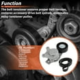 thumbnail image 3 of Unique Bargains 1 Set Kit de Tensor de Correa de Transmisión para Ford Explorer 3.5L V6 2011-2019 Kit de Correa Serpentina con Tensor 8T4Z6B209A/BT4Z6B209B/999419, 3 of 7