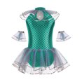 thumbnail image 4 of TiaoBug Gymnastics Leotards for Girls Mermaid Scales Ballet Dance Outfit Ballerina Princess Dress Dancewear Mint 8, 4 of 6
