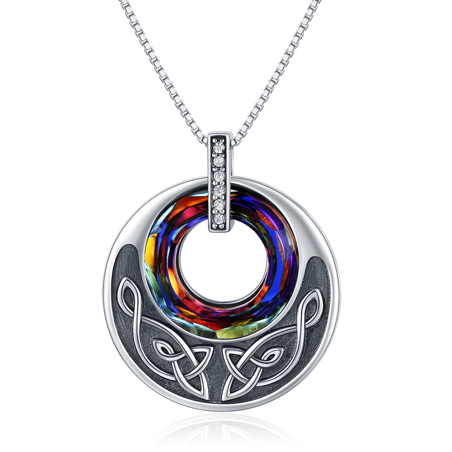 - Reversible Pendant – Milky Details about   Opal Stone Necklace for Girls or Women Teens