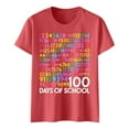 thumbnail image 6 of QHFBli Kids Boys Girls 100 Days of School Truck 165th Day of School Boys T-Shirt, 6 of 6
