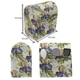 thumbnail image 4 of Floral Stand Mixer Cover, Watercolor Style Tropical Iris Flowers on Pastel Background Illustration, Kitchen Appliance Organizer Bag Cover with Pockets, 5 Quarts, Cream and Multicolor, by Ambesonne, 4 of 4