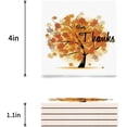 thumbnail image 3 of RYLABLUE Happy Thanksgiving Give Thanks Set of 4 Coaster for Drinks, Absorbent Ceramic Stone Coasters Cup Mat with Cork Base for Home Kitchen Room Coffee Table Bar Decor, 3 of 4