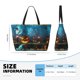 thumbnail image 4 of Fotbe Spooky Halloween Bolsa de Viaje para Playa - Resistente al Agua, Bolsa Tote de Gran Capacidad y Ligera con 7 Bolsillos para Mujeres y Hombres, 4 of 7