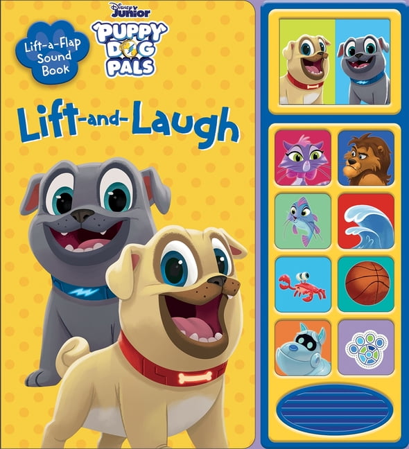 Disney Junior Puppy Dog Pals: Lift-And-Laugh Lift-A-Flap Sound Book : Lift-A-Flap Sound Book (Board book)