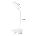 thumbnail image 2 of Lámpara de escritorio LED regulable, lámpara de noche con sensor táctil, luz de juego flexible con carga USB y soporte para teléfono giratorio de 360 ​​grados, 2 of 4