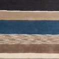 thumbnail image 2 of Sanderson Sanderson Taupe Hand-Tufted Wool Brown/Blue Area Rug, 2 of 3