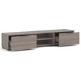 thumbnail image 6 of Pemberly Row 67" Modern TV Stand with Storage in Truffle, 6 of 15