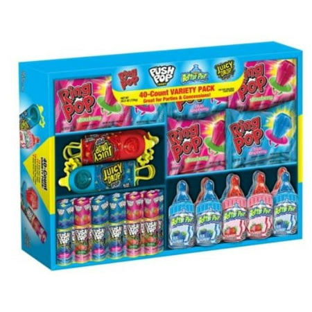 Ring Pop Assorted Candy Lollipop Variety Pack, 40 Count - Walmart.com