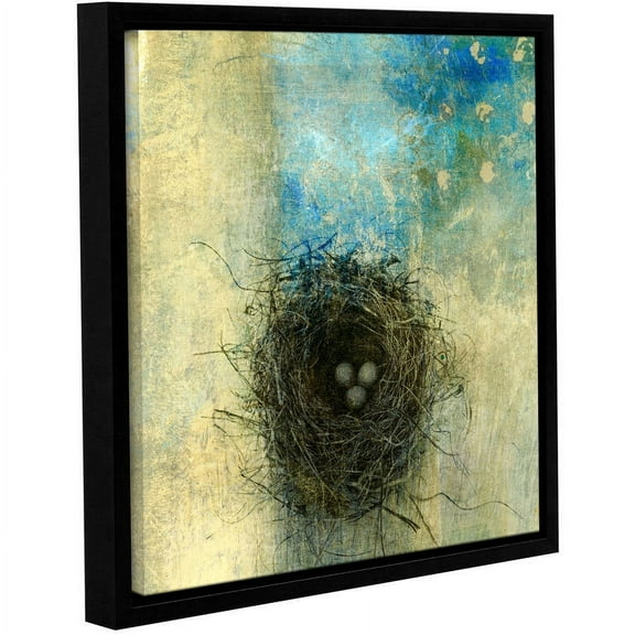 ArtWall Elena Ray "Bird Nest" Gallery-Wrapped Floater-Framed Canvas
