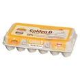 thumbnail image 4 of JauneDoré Golden D gros oeufs enrichis de vitamine D, 4 of 7