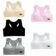 thumbnail image 6 of Girls Training Cotton Bras Wireless Light Padded Sports Bra, 6 of 6