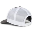 thumbnail image 6 of Outdoor Cap FLX672M Stretch Perfected Cap, flagship style-Charcoal/White, 6 of 8