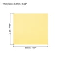 thumbnail image 2 of EVA Foam Sheets Light Yellow 19.7 Inch x 17.7 Inch 0.8mm Thick Craft Sheet 10Pcs, 2 of 6