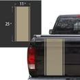 thumbnail image 2 of Racing Stripes Styling Straight Lines Sport Lines Truck Tailgate Vinyl Decal Sticker Compatible with most Pickup Trucks … (11" x 25", Beige), 2 of 8