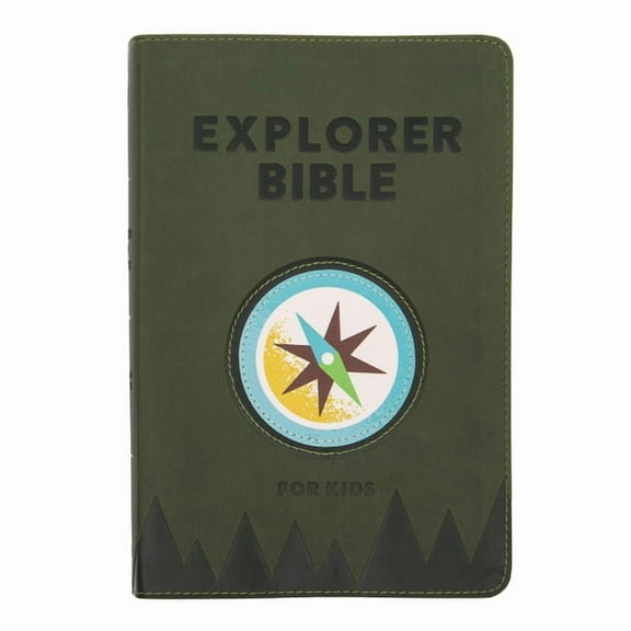 Explorer Bible for Kids CSB Explorer Bible for Kids, Olive Compass Leathertouch, Indexed, (Hardcover)