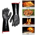 thumbnail image 2 of Extreme Heat Resistant Gloves for Grill BBQ, Waterproof Long Sleeve Pit Grill Gloves for Fryer, Baking, Oven,Smoker（14-Inch ）, 2 of 5