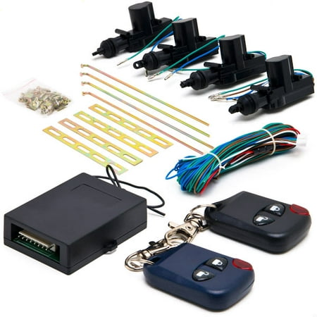 Biltek Power Car Door Lock / Unlock Kit Keyless Remote For GMC Savana Sierra