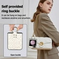 thumbnail image 2 of ChicShell Case for Samsung Galaxy Z Flip6 with Ring Buckle, Slim Thin Luxury PU Leather Shockproof [Comfortable Grip] Full Body Protective Case for Samsung Galaxy Z Flip6 - White Leopard, 2 of 7