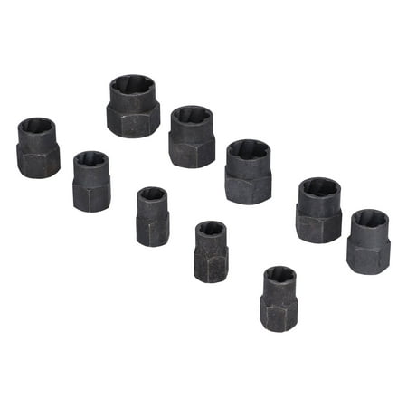 

Broken Nut Extractor Nuts Disassembling Tool 10Pcs Griping Efficient For Maintain For Repairing High Style