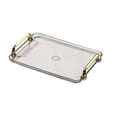 thumbnail image 2 of veasfak Serving Tray Rectangular Bathroom Organizer for Restaurant Hotel Living Room M, 2 of 9