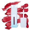 thumbnail image 2 of Labial mate de larga duración, fácil de aplicar y con acabado seco. Disponible en tonos vibrantes como rojo ladrillo, ciruela, tomate podrido y pimienta pequeña. Ideal para un look sofisticado y, 2 of 6