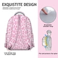 thumbnail image 5 of Leopard Print Backpack for School,Cute School Bag,Schoolbag with Adjustable Shoulder Straps & Padded Back,15.3"x11"x7.1".﻿, 5 of 6