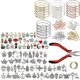 thumbnail image 1 of Amuletos navideños para hacer joyas, kit para hacer pulseras con amuletos navideños chapados en oro, amuletos para hacer joyas, colgantes para pulseras navideñas, collares, pendientes,, 1 of 6