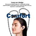 thumbnail image 2 of Earphone Cable 1.2m Silver Plated Copper 3.5mm Stereo Plug Earbuds Replacement Cable for IE100 Pro IE400 Pro IE500 Pro, 2 of 4