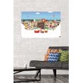 thumbnail image 2 of Shiyou-Sud Park Art Mural Horizontal Clé Affiche, 2 of 4