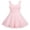 Light Pink, variant on Aideaone Girls Sleeveless Square Neck Dress Ruched Waist A Line Church Party Style for Tweens Teens 7-16