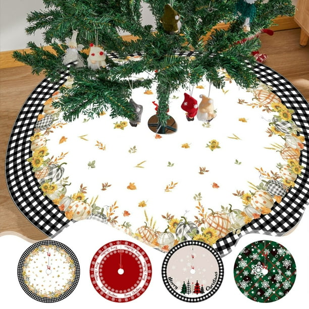 Descuentos Especiales, Árbol de Navidad con decoración en racimo, serie festiva, tamaño grande de 120 cm Akmoler