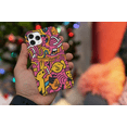 thumbnail image 5 of BeABetterHumanStore Apple iPhone 14 Pro Max Plus Tough Phone Case Doodle Designer, 5 of 7