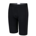 thumbnail image 2 of Y2Y2 Men's Cotton Stretch Boxer Briefs Long Leg Underwear 3-Pack Black 2XL 44"-46" Big and Tall, 2 of 7
