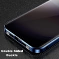 thumbnail image 5 of Funda antimirones para Galaxy S23 Ultra, protección 360, vidrio templado, privacidad, fuerte adsorción magnética, marco metálico., 5 of 5
