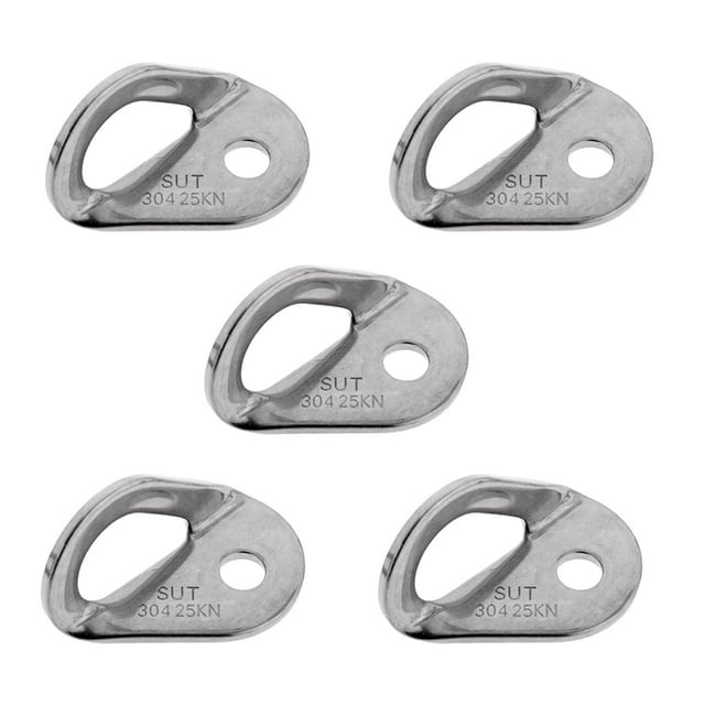 Gancho de Suspensión de Ancla de material acero Inoxidable de 5 Piezas 10 Mm 25 KN / 5600 Lb
