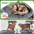 thumbnail image 2 of Árbol para Gatos Taoqimiao MS042G 168 cm con Rascadores y Hamaca, 2 of 8